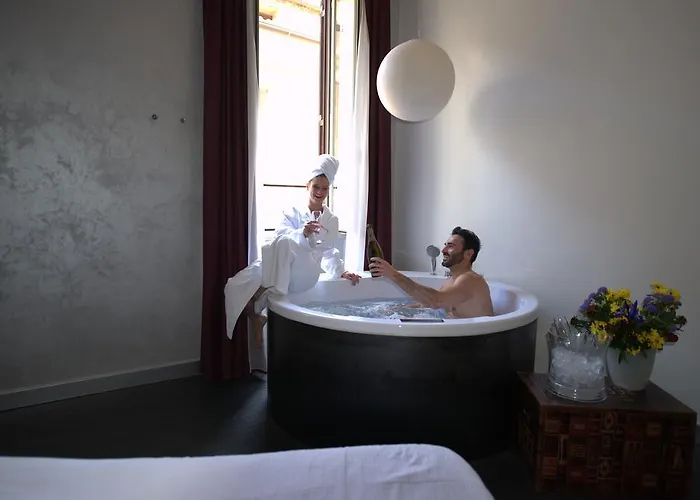 Pensionat Irooms Jacuzzi